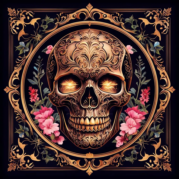 File:Freecompress-Intricate Skull Design Surrounded By Vibrant Floral Accents copy.webp